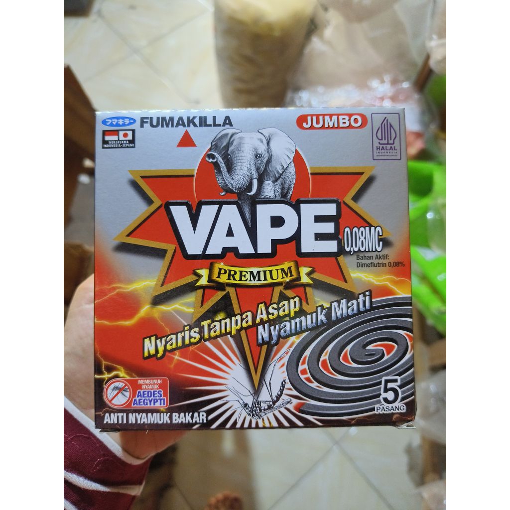 Obat nyamuk bakar vape tanpa asap