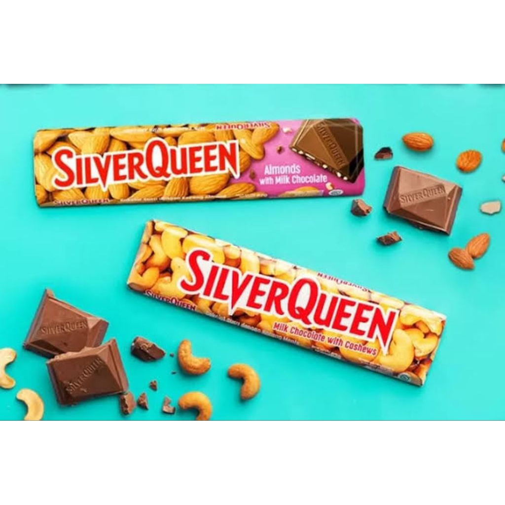 

Silverqueenn Milk Cocolate With Cashew 55g