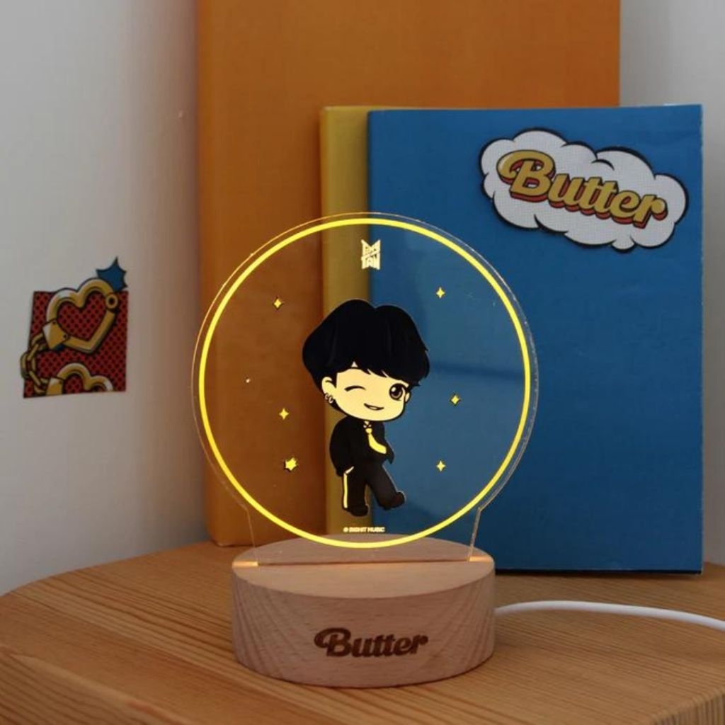 [OFFICIAL] Acrylic Mood Lamp Suga TinyTAN / Lampu Akrilik TinyTAN Suga BTS