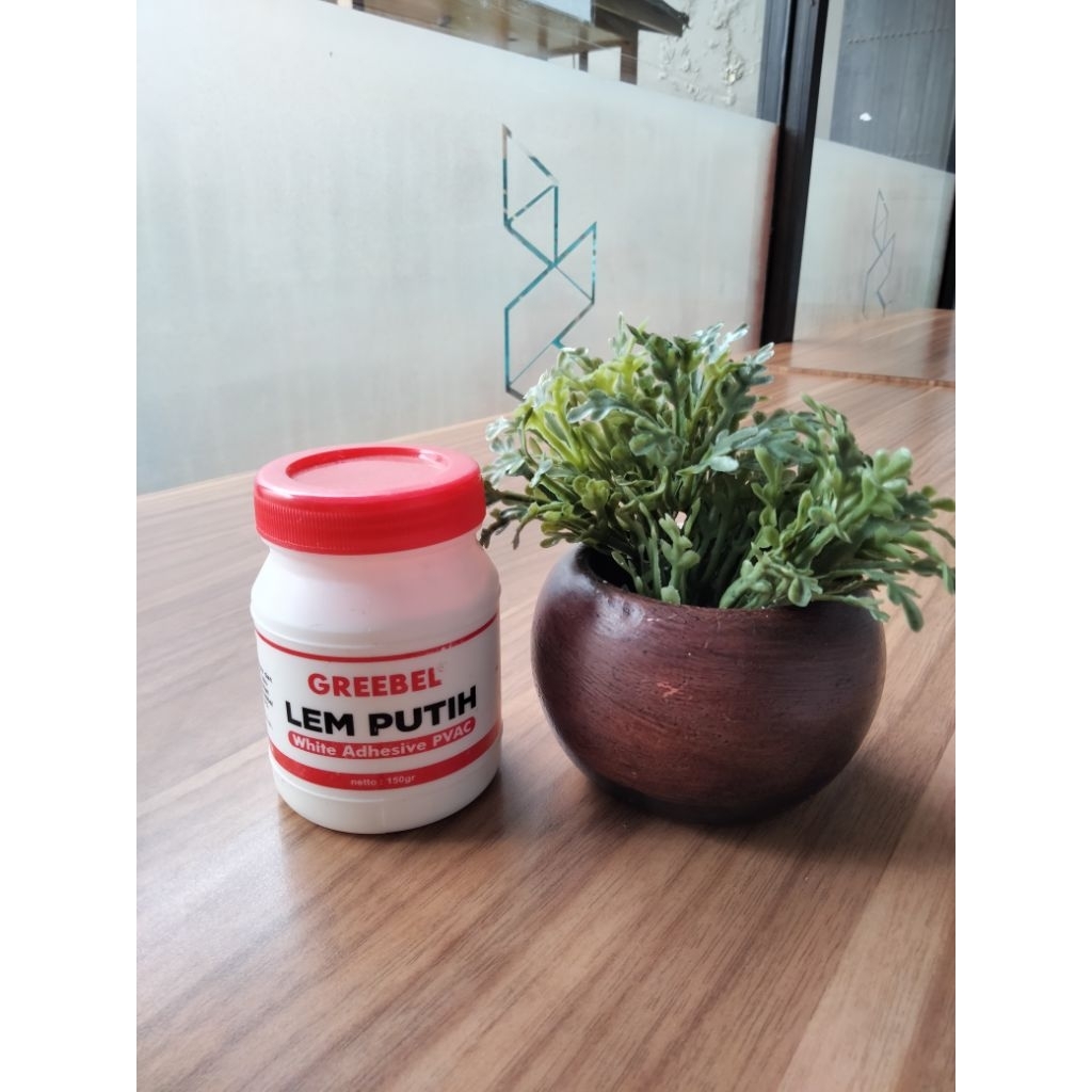 

Greebel lem putih 150g