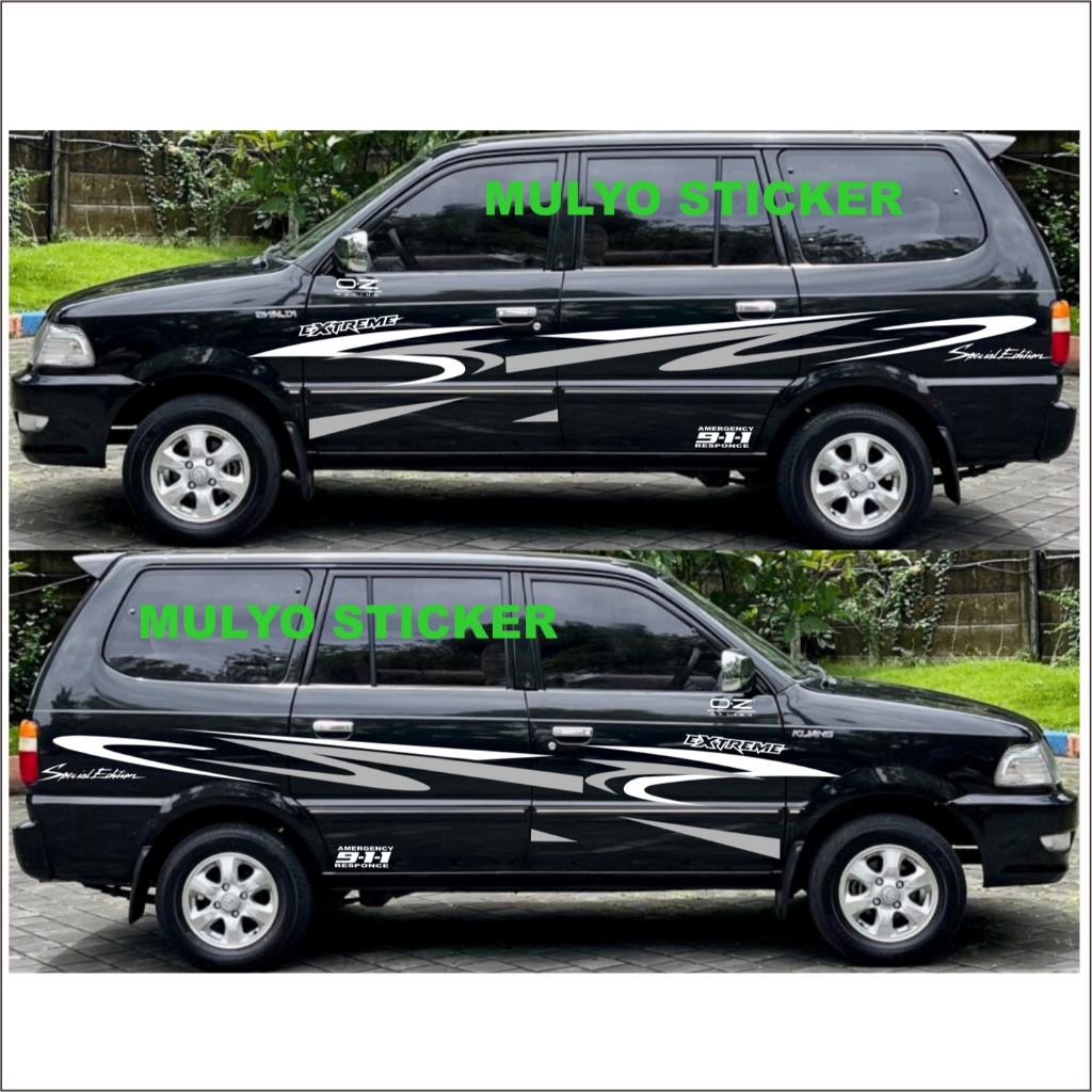 Stiker Mobil Kijang Super Stiker Body Kijang Super Stiker Kijang Super kijang kotak kijang lgx