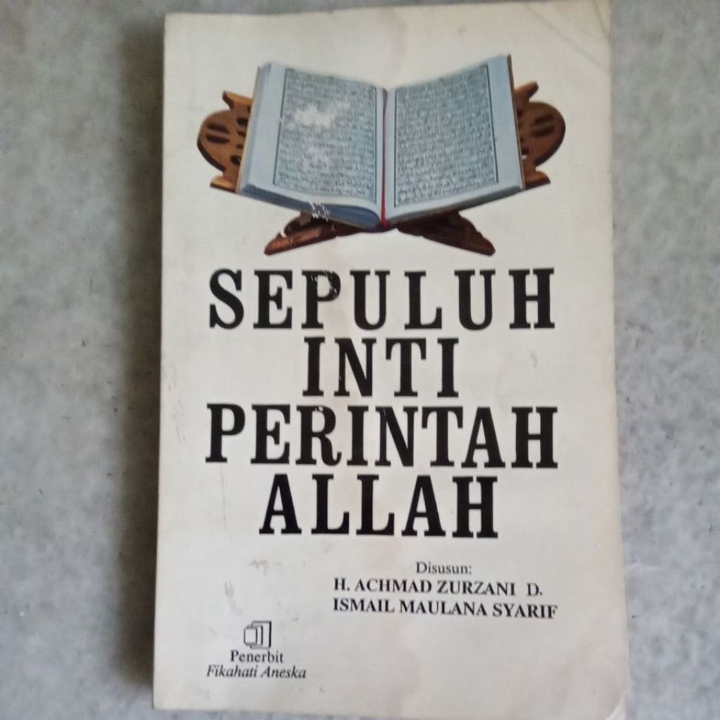 Buku Sepuluh Inti Perintah Allah