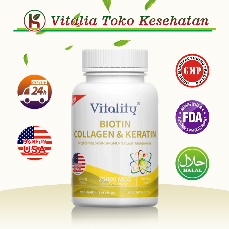 Kapsul Biotin Menumbuhkan rambut