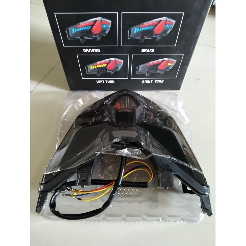 LAMPU STOP VARIASI RGB VARIO 150 CLICK