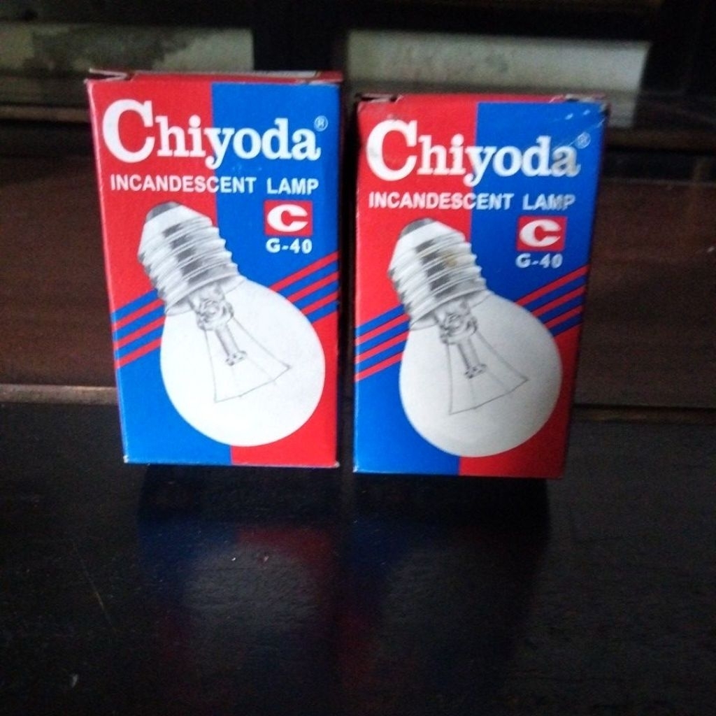 0LAMPU BOHLAM PIJAR DOP KUNING CHIYODA G-40 5W KECIL