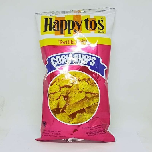 

Happytos Merah Keripik Tortilla Merah 140g