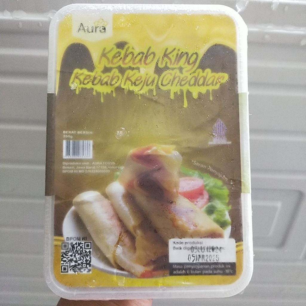 

AURA KEBAB KING KEJU CHEDAR 350GR