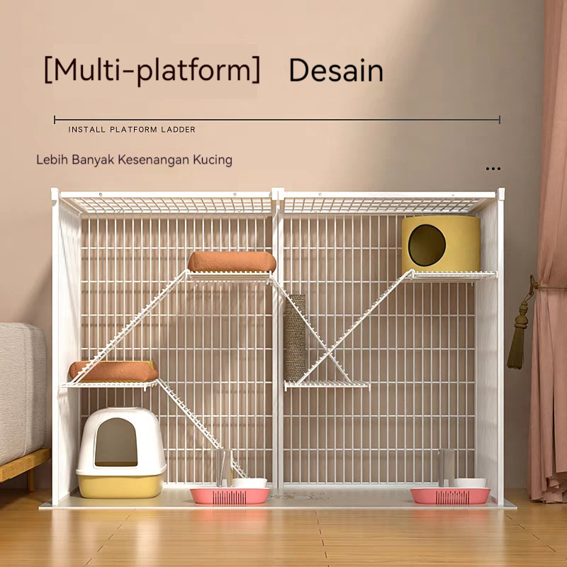 Kandang Kucing Besi Kandang Kelinci Kandang Kucing Mewah