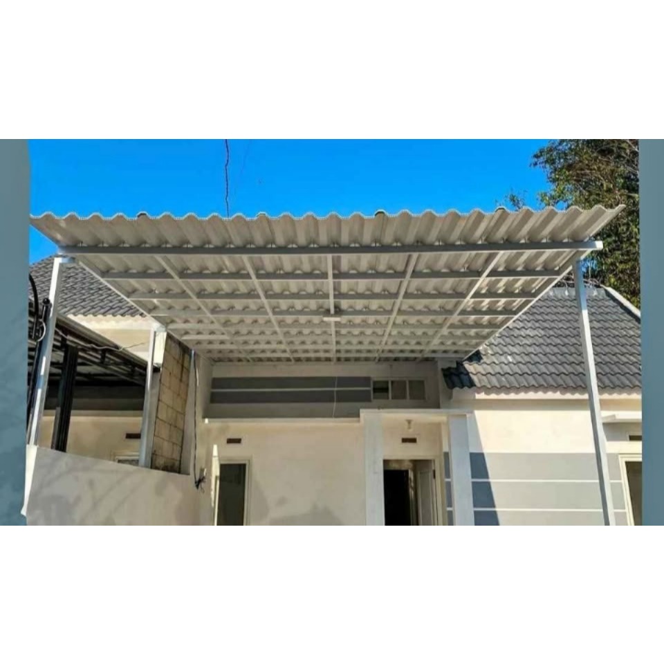 Kanopi rooftop double layer sidoarjo surabaya murah berkualitas