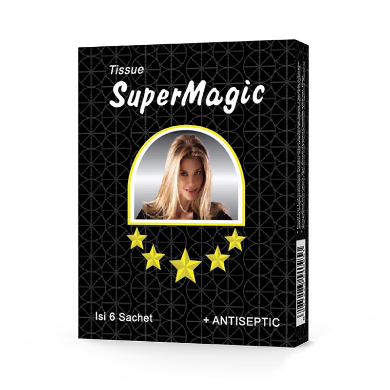 Tisu Magic Super Power Ice Blast Tisu Mejik Antiseptik Kuat Tahan Lama Asli