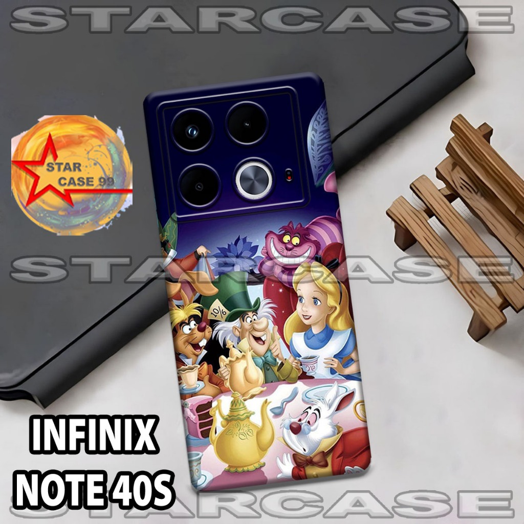 Softcase karet infinix note 40s/S4/Motif cartoon/case infinix note 40s/casing infinix note 40s