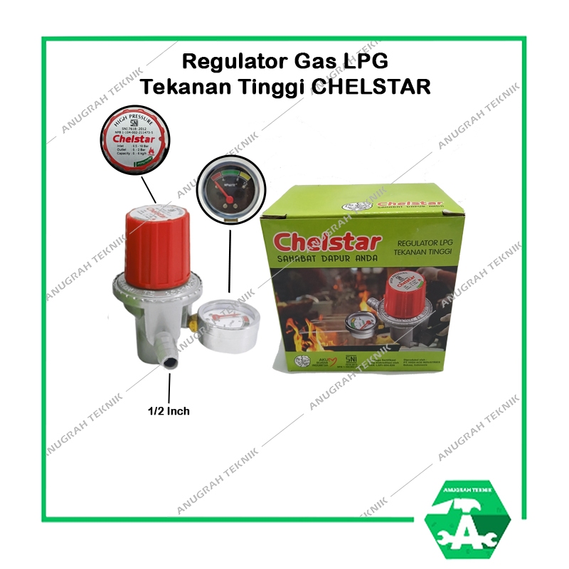 Regulator Gas LPG Tekanan Tinggi CHELSTAR