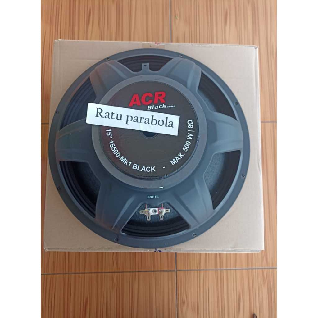 Speaker ACR 15 INCH 15500 BLACK / Speaker 15 Inch JF-1538 Speaker komponen BETAVO B15-1535 15 INCH S