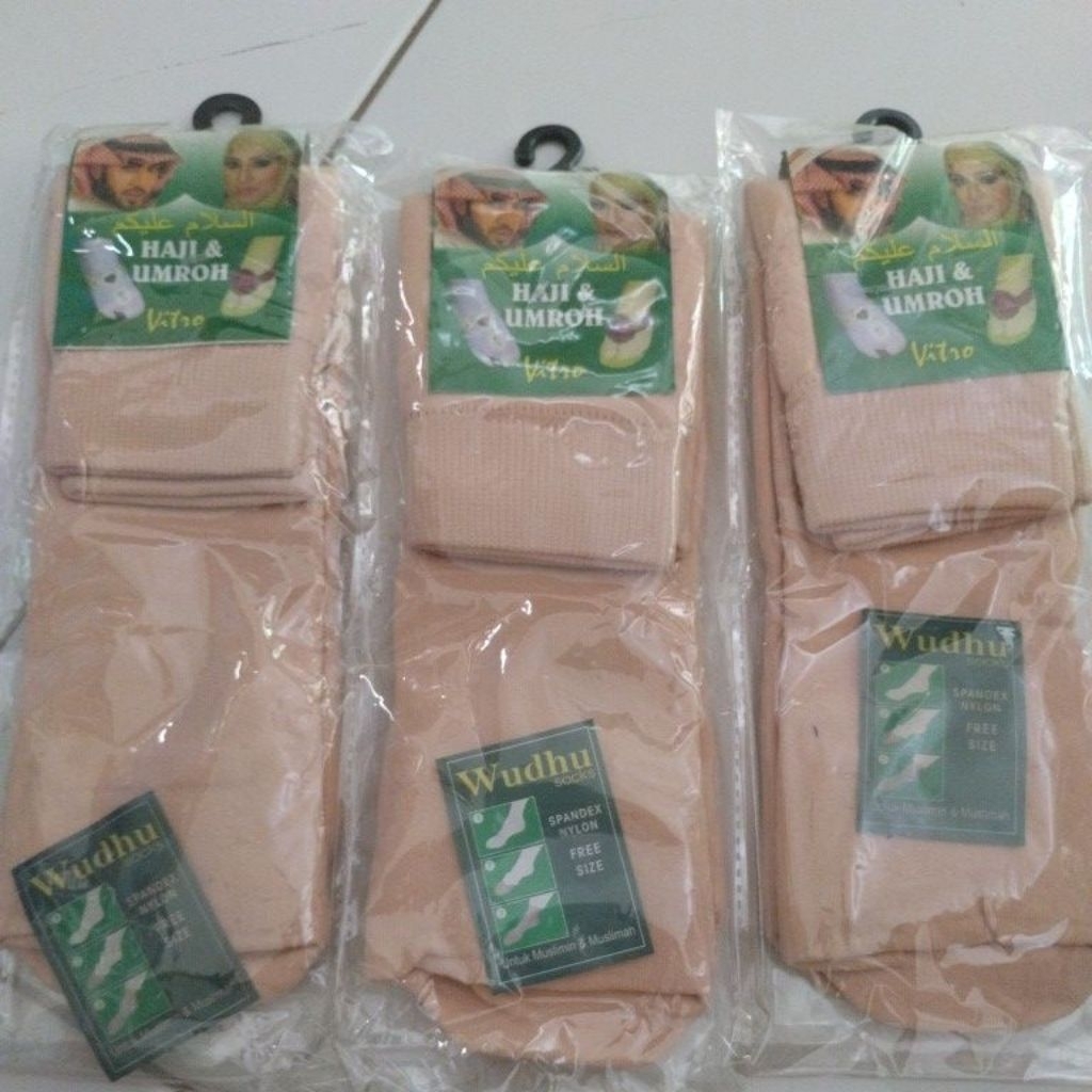 kaos kaki haji dan umroh (kaos kaki wudhu)