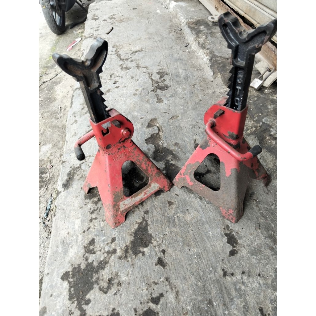 Jack stand mobil penyangga tahanan mobil Jack stand 3tn 2ps