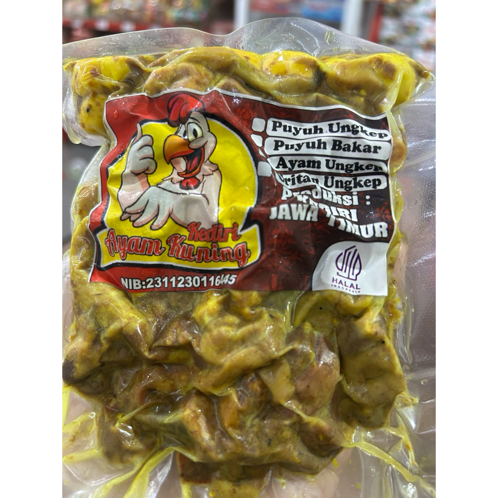 

URITAN ungkep ayam kuning