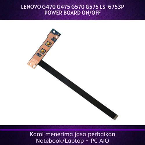 LENOVO G470 G475 G570 G575 LS-6753P Power Board Switch ON/OFF