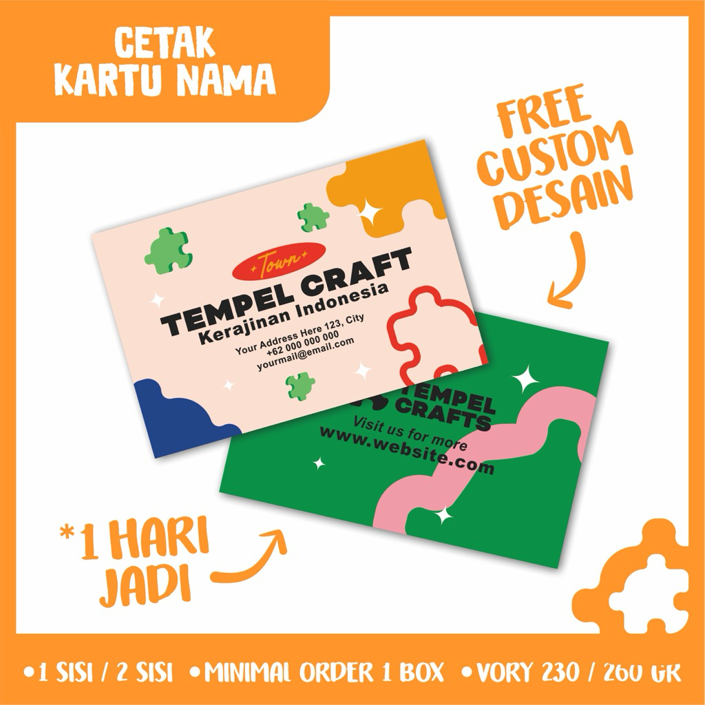 

CETAK KARTU NAMA PROSES CEPAT