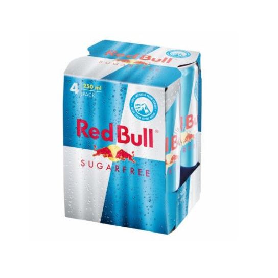 

Red Bull Energy Drink (Sugar Free) 4 x 250ml