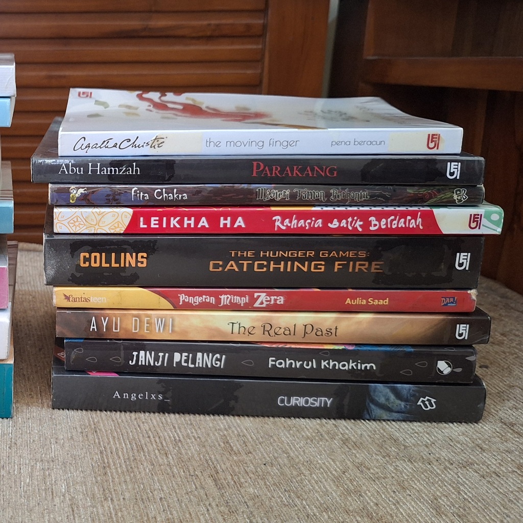 [ORIGINAL] Buku novel preloved / bekas horor misteri