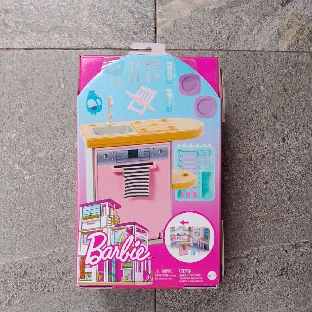 Mattel Original Barbie Furniture Accessories Kitchen Set