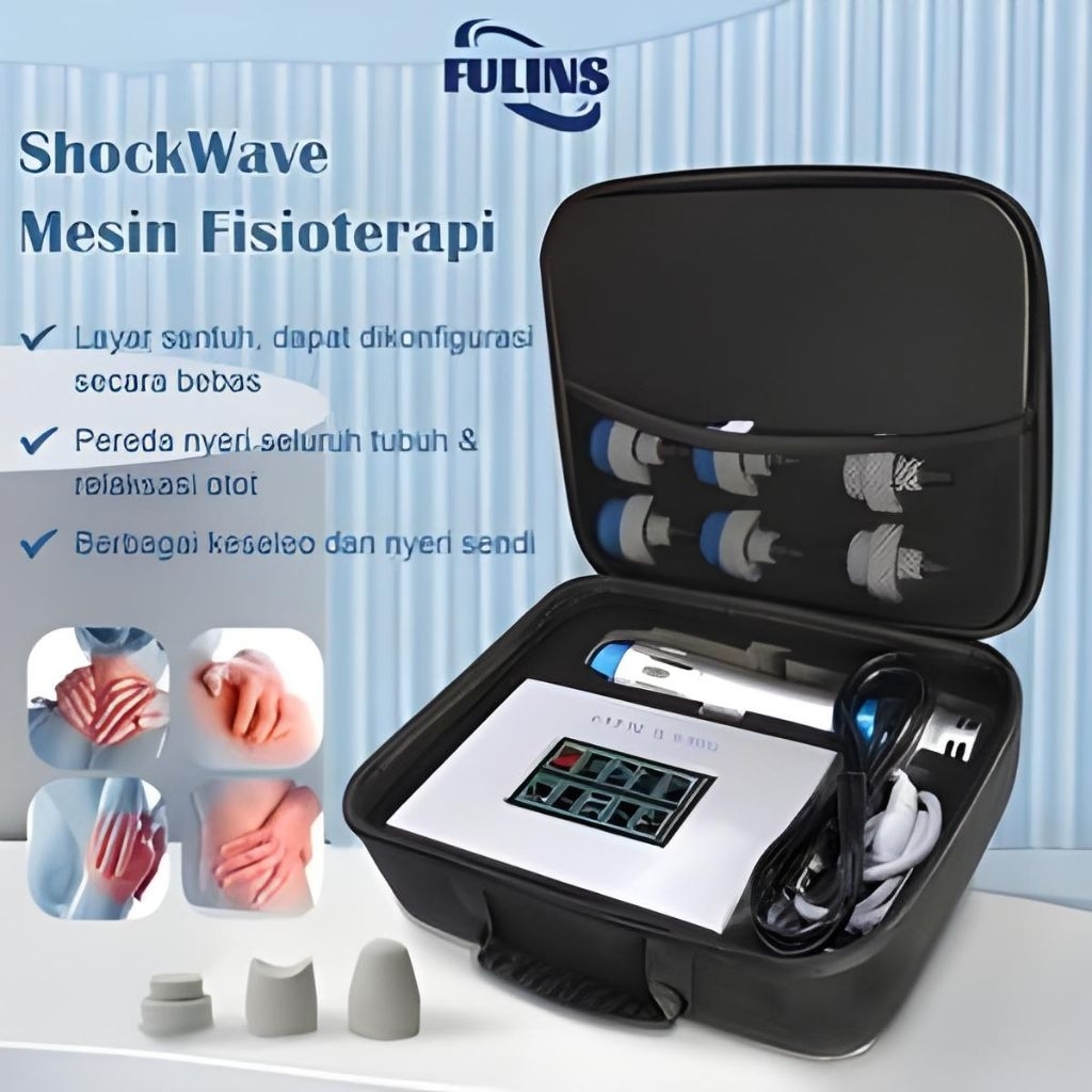 Shockwave Pain Relief Therapy ESWT Fisioterapi gelombang kejut