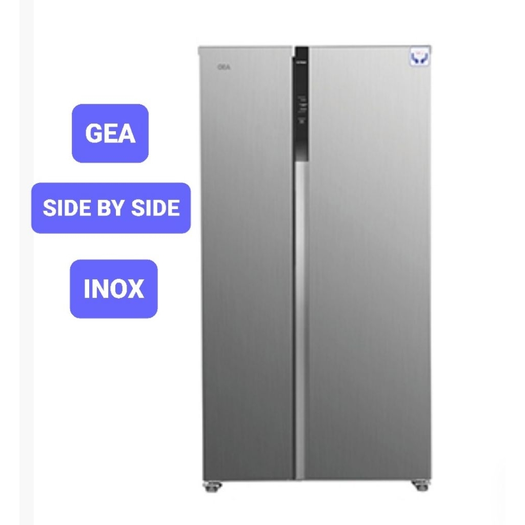 LEMARI ES GEA 472R SIDE BY SIDE (INOX)