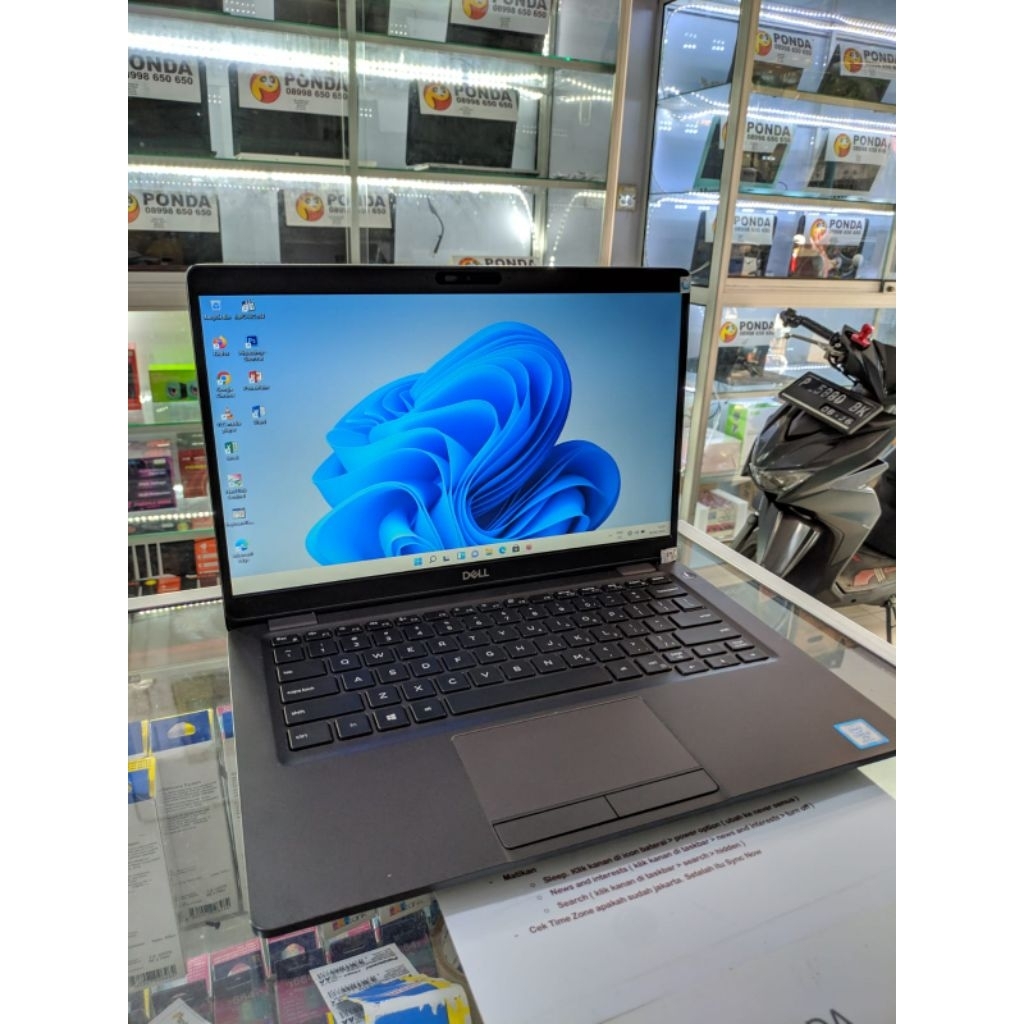 Laptop Dell Core i5 gen 8, ram 16gb, ssd 512gb