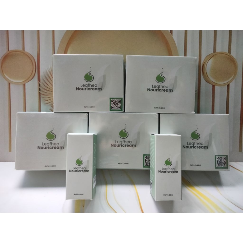 LEAFHEA NOURICREAM KEMASAN Baru isi 20ml Leafhea Nourishcream baru  original