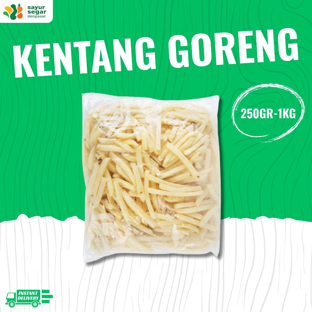 

Kentang Goreng 250gr-1kg - Sayur Segar Denpasar