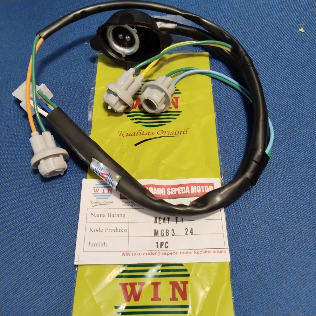 FITING LAMPU DEPAN BEAT FI BEAT FI ESP ORIGINAL - MERK WIN