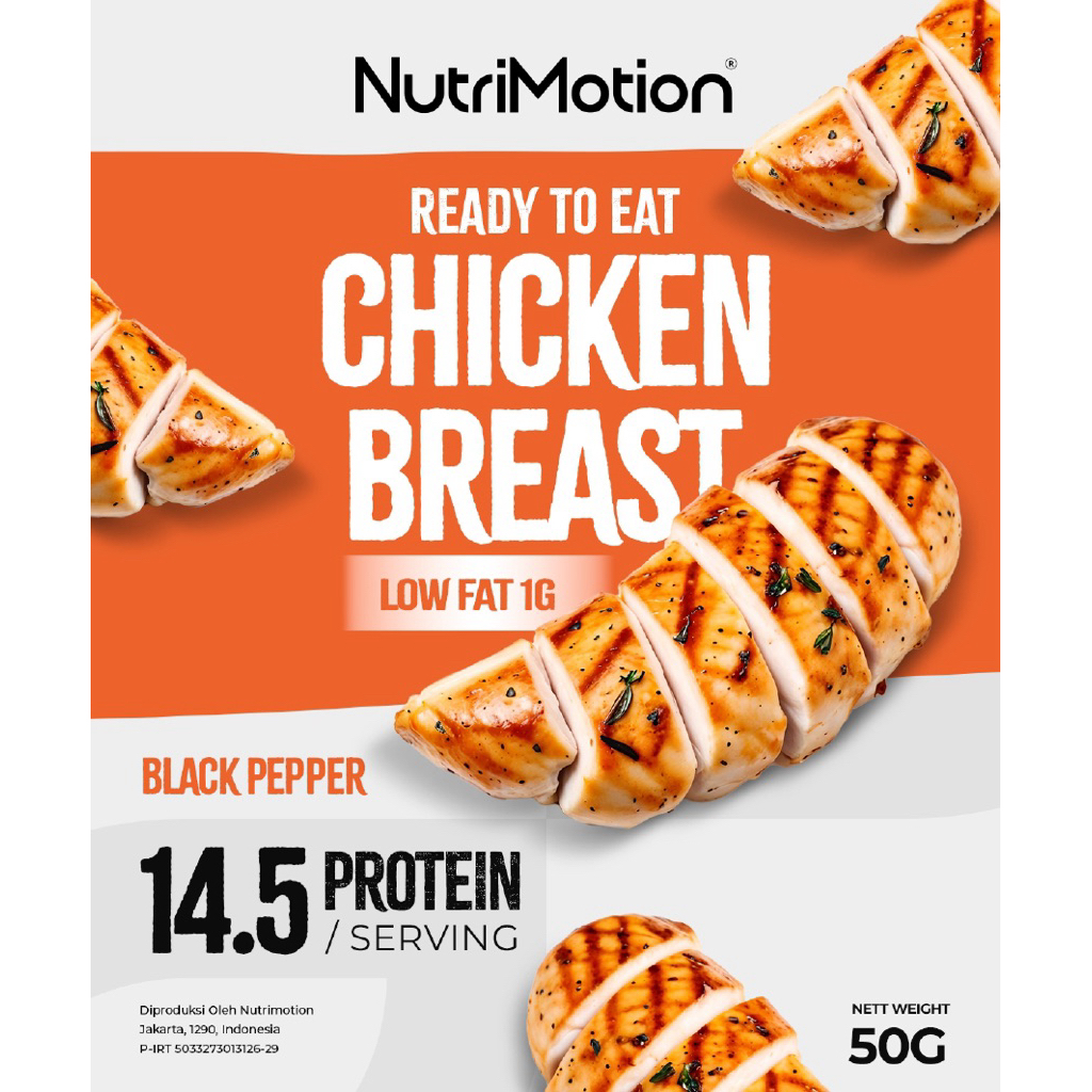 

NutriMotion Chicken Breast Dada Ayam Siap Makan Tinggi Protein