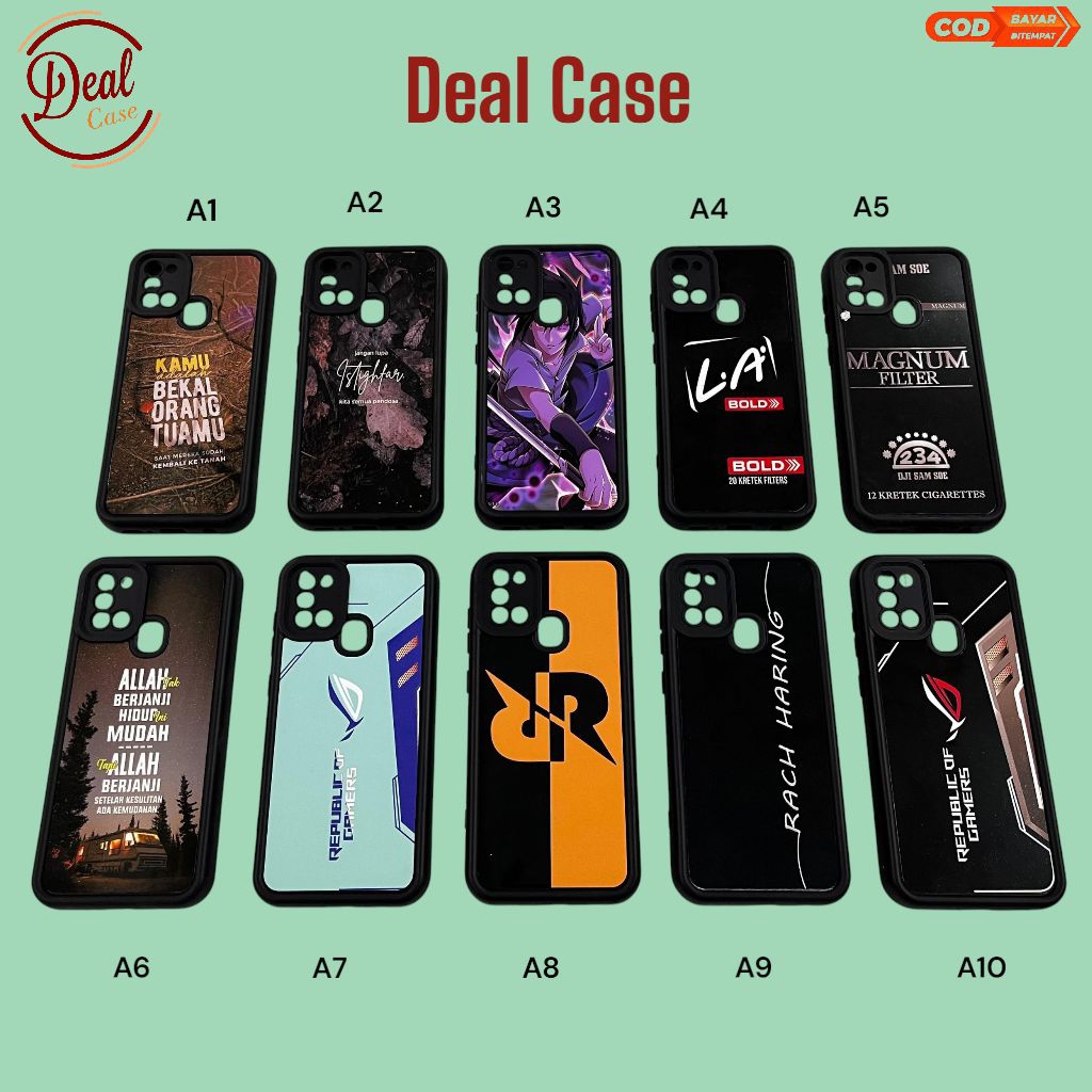 Case Hp Tipe SAMSUNG A21S / Clear Case / Case Bening / Clear Case Gambar / Case 2D / Case Polos / So