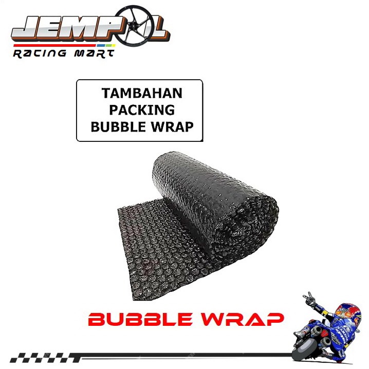 

Extra Bubble Wrap Untuk Tambahan Packing Agar Lebih Aman
