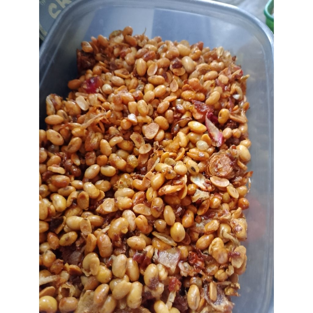 

sambal kedelai pedas gurih