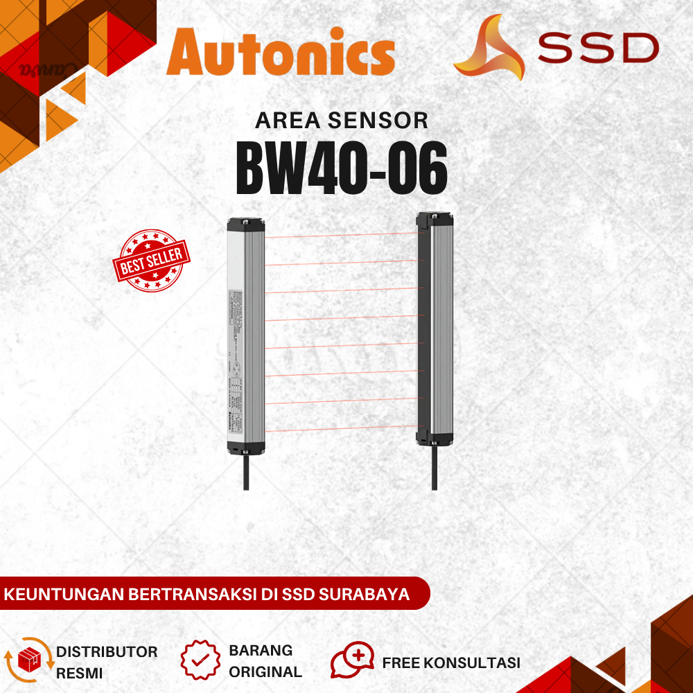 Autonics Area Sensor BW40-06