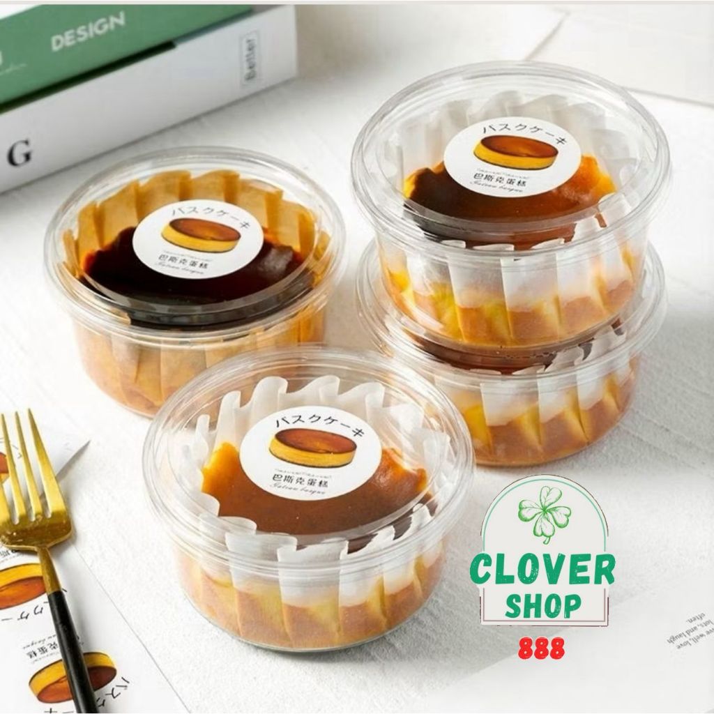 10pcs Mika Basque Cheese Cake Mika Cheese Cake Mika Cheese Cake Kecil Kotak Dessert Cheese Cake