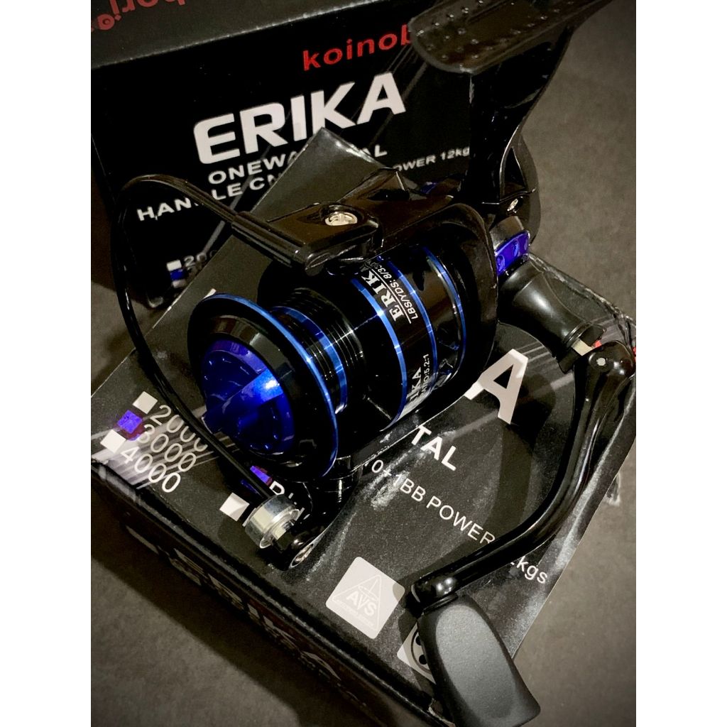 REEL ERIKA – Reel Pancing Kuat, Ringan & Stylish