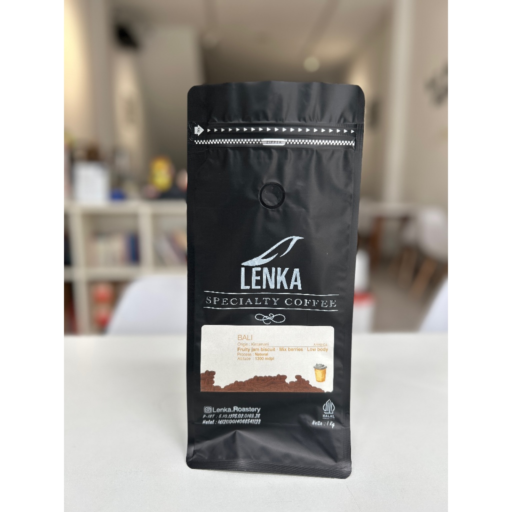 

Lenka Bali Kintamani roasted coffee beans Kopi - Natural (100% arabica)