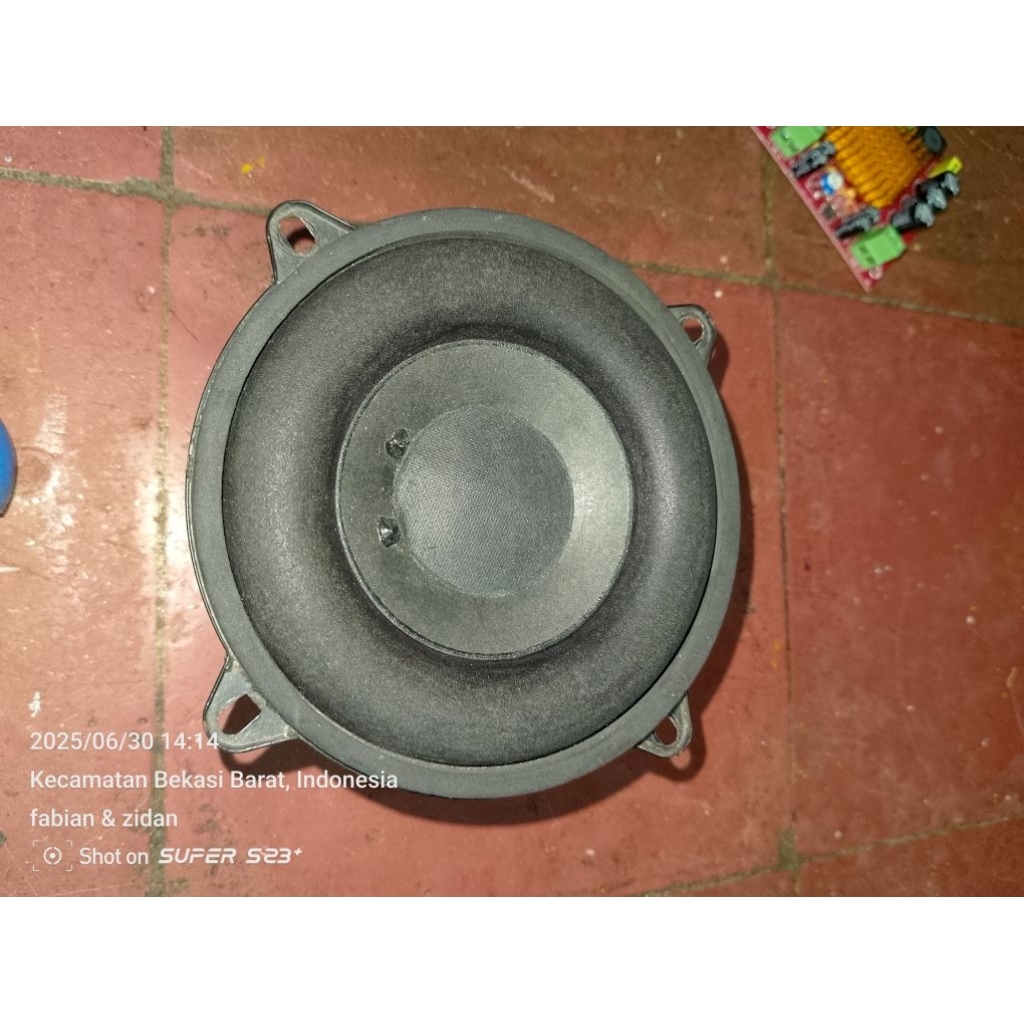 speaker subwoofer bekas compo polytron 5 inch
