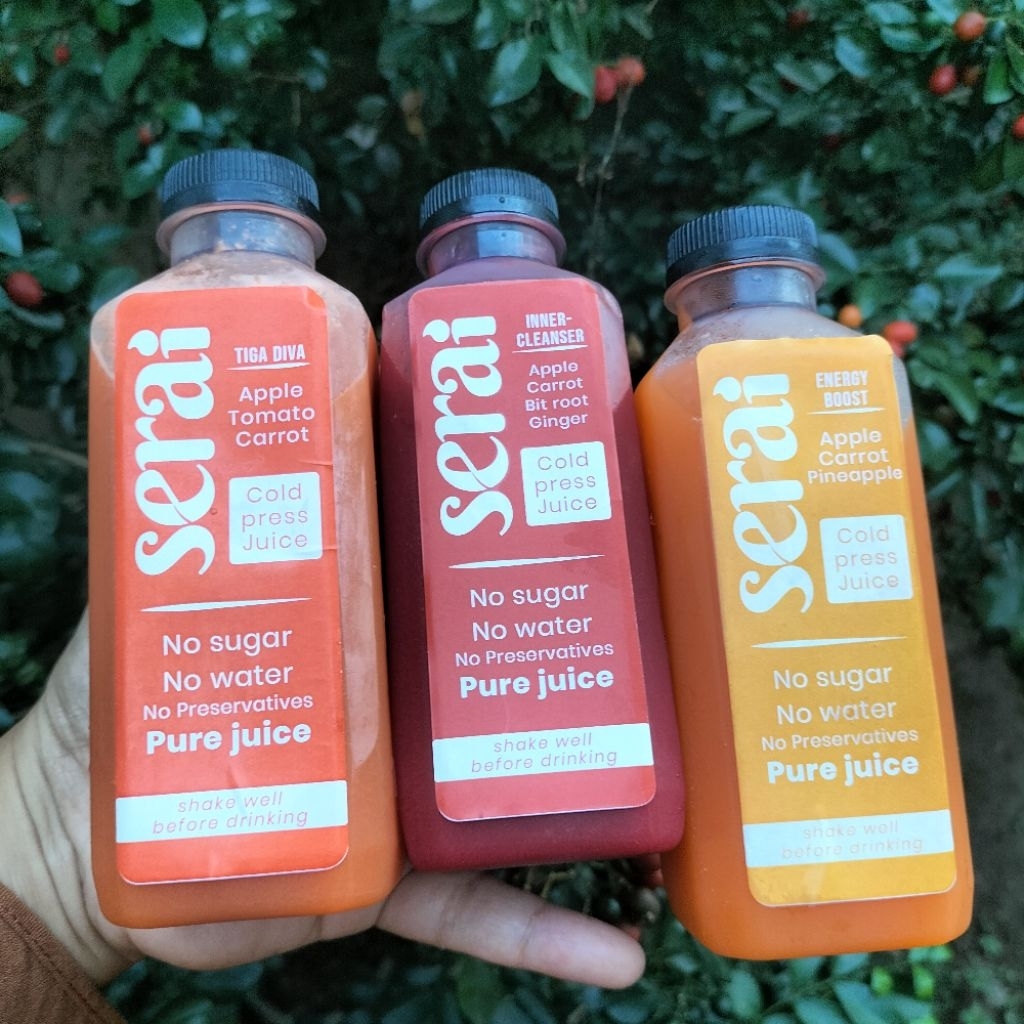 

TIGA DIVA ColdPressedjuice/promil/skincare alami