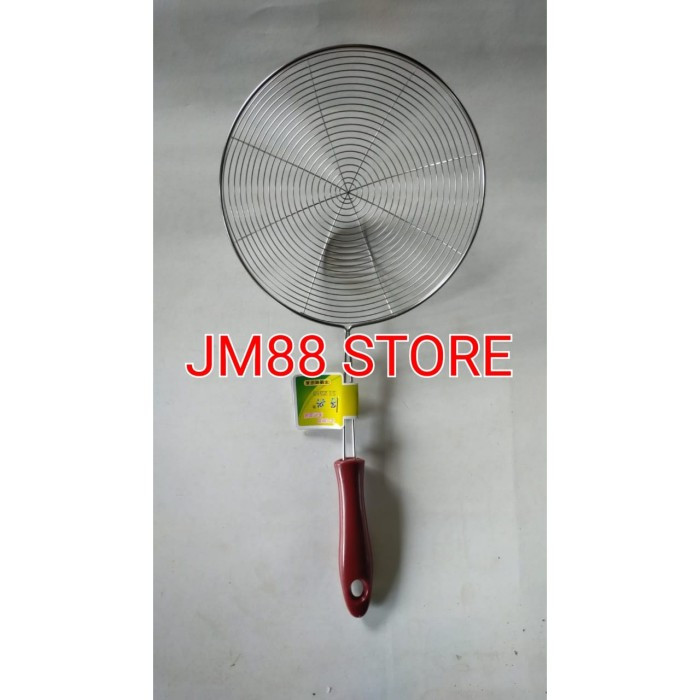 Saringan minyak / Saringan gorengan / Serokan stainless / Saringan gorengan stainless / Serokan ikan