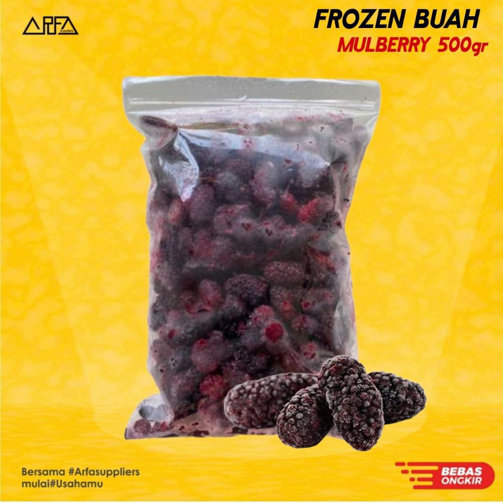 

500gr Frozen Buah Mulberry