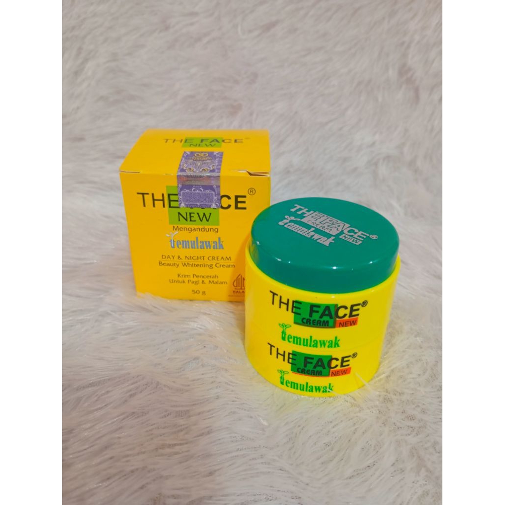The Face Temulawak Krim Pencerah Pagi & Malam