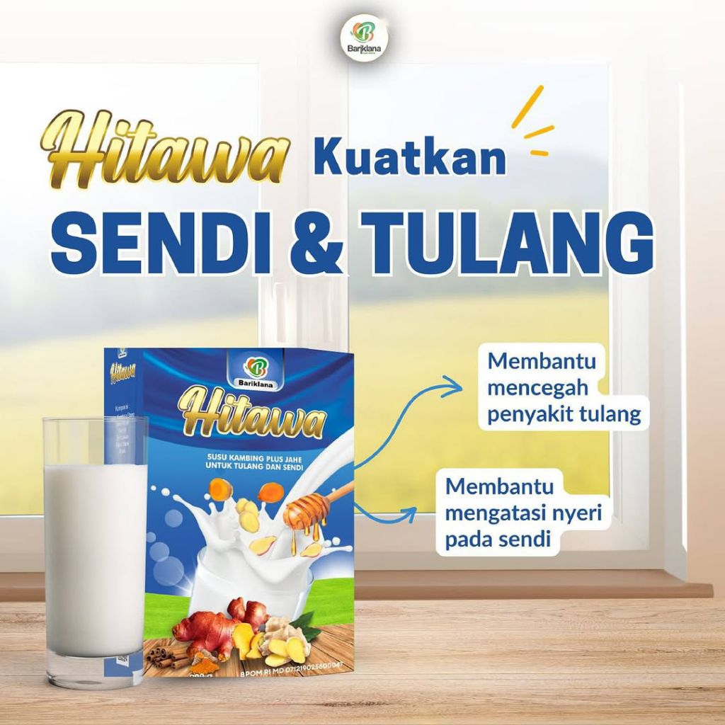

Susu Kambing Hitawa Plus Jahe