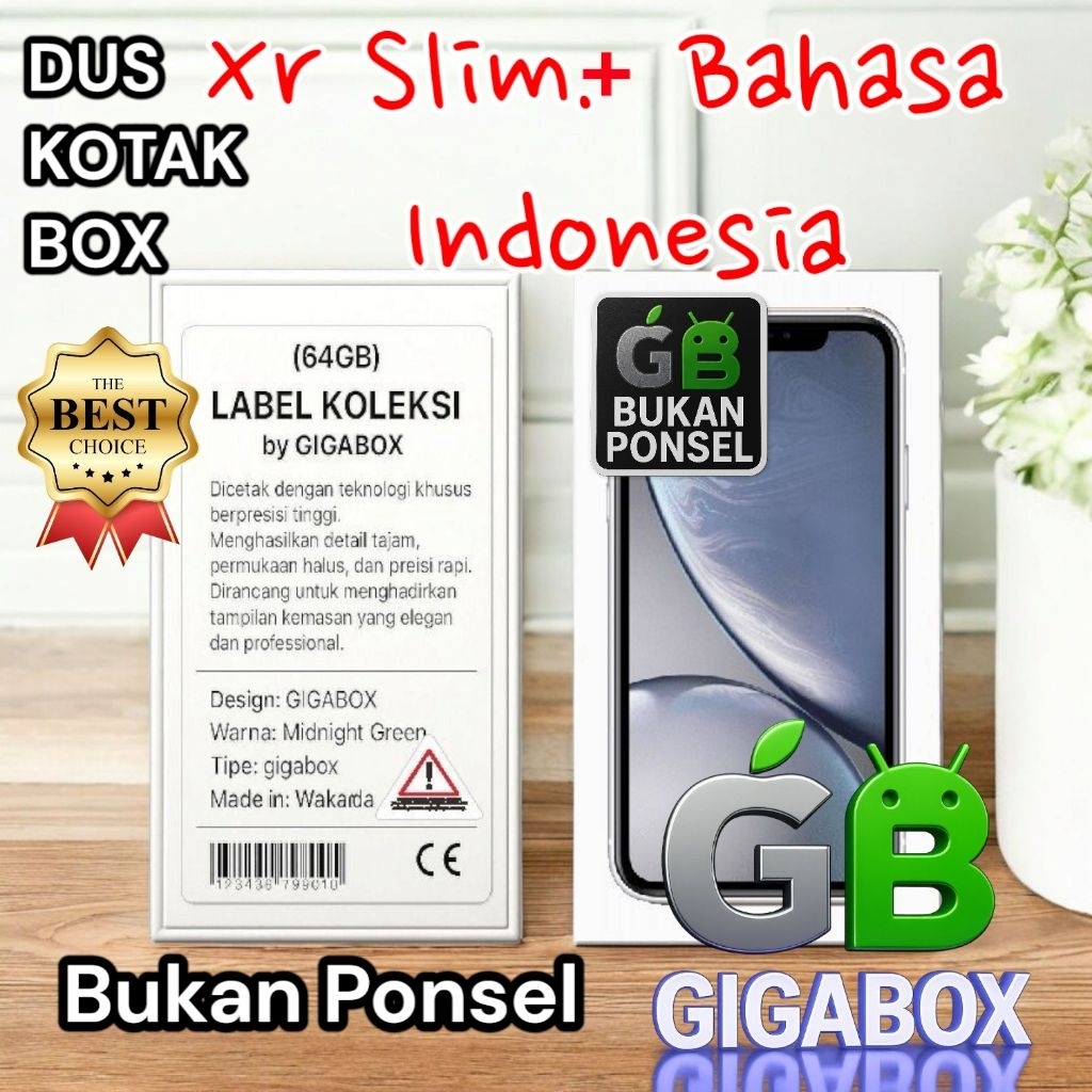 

(Best Choice) Dus | Kardus | Box Xr Slim (Dus Only) – Tampilan Bahasa Indonesia