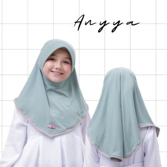Hijab Anak Terbaru Anyya lulu kids original by Lulu kids