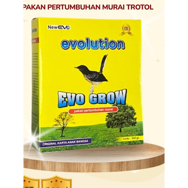 VOER TROTOL BURUNG MURAI I EVO GROW I PAKAN PERTUMBUHAN TROTOL BURUNG MURAI I EVOLUTION BIRDBALI