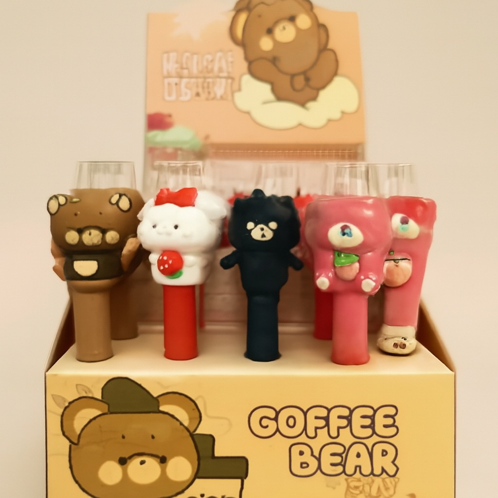 

Kuki Bear Pen - Pensil Lucu Model Beruang, Hiasan Stasioner Unik untuk Koleksi dan Hadiah