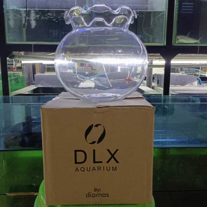 Aquarium Bulat, Aquarium Fish Ball DLX 6,3 Liter